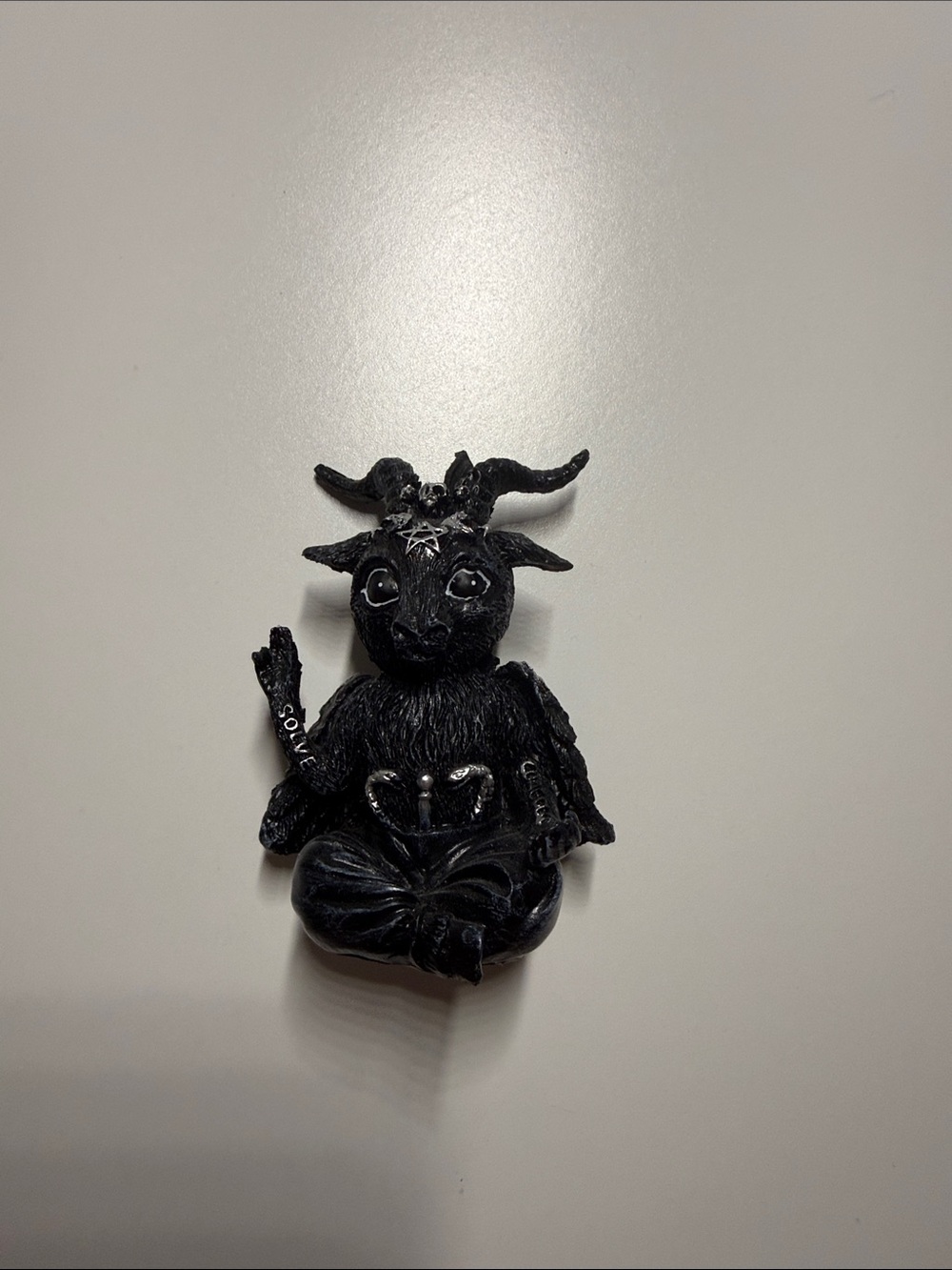 Black Goat Baphomet Figurine Sculpture